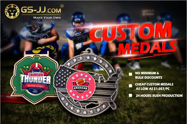 GSJJ Custom Medals